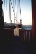 Tini auf der Golden Gate